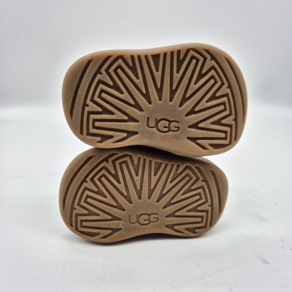 UGG Baby Rennon  II Strappy Boots 0 - 1 Months  Chestnut (89) - Picture 5 of 7